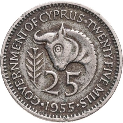 купить Кипр 25 милей 1968
