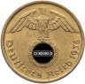 Купить Германия, Третий рейх 10 рейхспфеннигов (reichspfennig) 1938