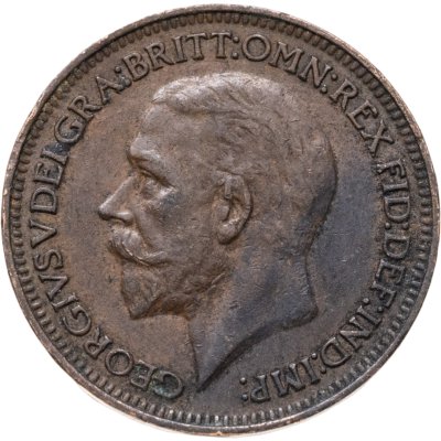 купить Великобритания 1 фартинг (farthing) 1933