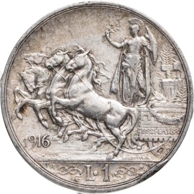 купить Италия 1 лира (lira) 1916