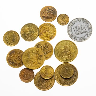 купить Перу набор монет 1944-1987 (17 монет)