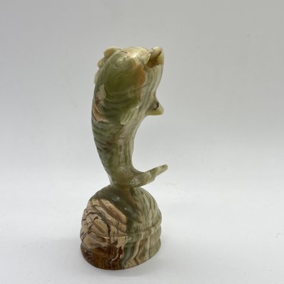 купить Статуэтка "Рыба в прыжке", натуральный камень, резьба, Азия, 2000-2010 гг.