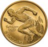 Купить Австралия 5 долларов (dollars) 2000 "Олимпийские игры в Сиднее - Легкая атлетика", в слабе Монетник.ру MS65