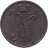 Купить 1 пенни (penny) 1907, монета для Финляндии
