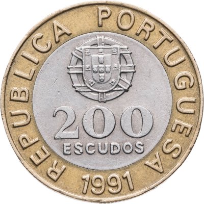 купить Португалия 200 эскудо (escudos) 1991