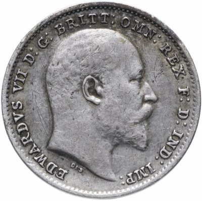 Купить Великобритания 3 пенса (pence) 1902