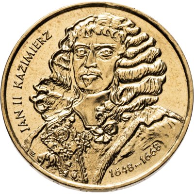 купить Польша 2 злотых 2000 "Польские короли - Ян II Казимир Ваза (1648-1668)"