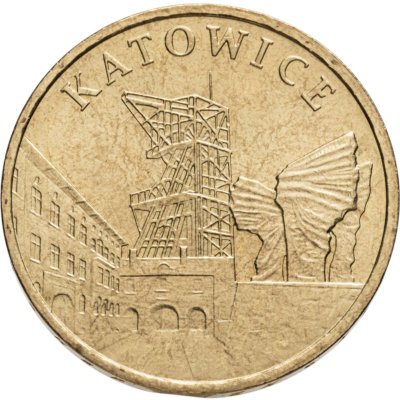 купить Польша 2 злотых 2010 "Катовице (Katowice)"
