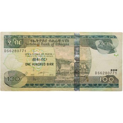 купить Эфиопия 100 быр 2012