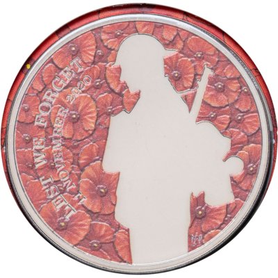 купить Великобритания 5 фунтов 2020 День памяти в буклете