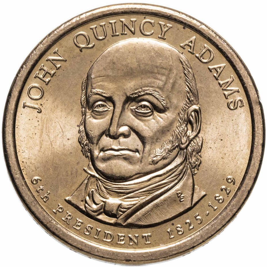 1 доллар 2008. Джон Адамс 1 доллар монет. 2008 1 Доллар Джон Куинси Адамс (1825-1829). Монеты с портретом.