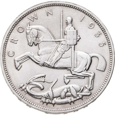 купить Великобритания 1 крона (crown) 1935 "25 лет правления Короля Георга V"