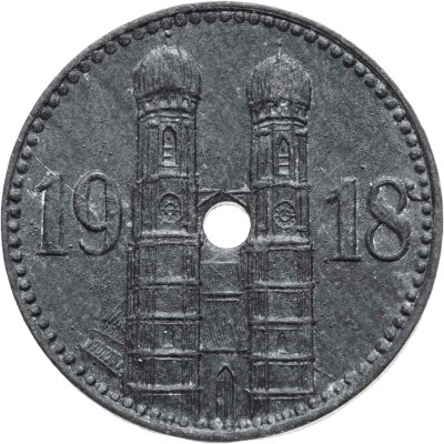 купить Германия "Мюнхен" 15 пфеннигов 1918 нотгельд