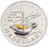 Купить Нидерланды 5 евро 1996 "Винсент Ван Гог Сент-Мари-де-ла-Мер"