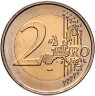 Купить Люксембург 2 евро (euro) 2004 "Портрет и монограмма герцога Люксембурга Анри Нассау"