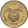 Купить Колумбия 5 песо (pesos) 1989-1993