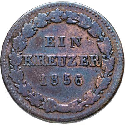 купить Германия, Нассау 1 крейцер 1856