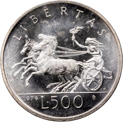 купить Сан-Марино 500 лир (lire) 1979 "Институциональные органы государства"