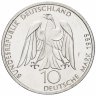 Купить Германия 10 марок 1999 "250 лет со дня рождения Иоганна Вольфганга фон Гете"