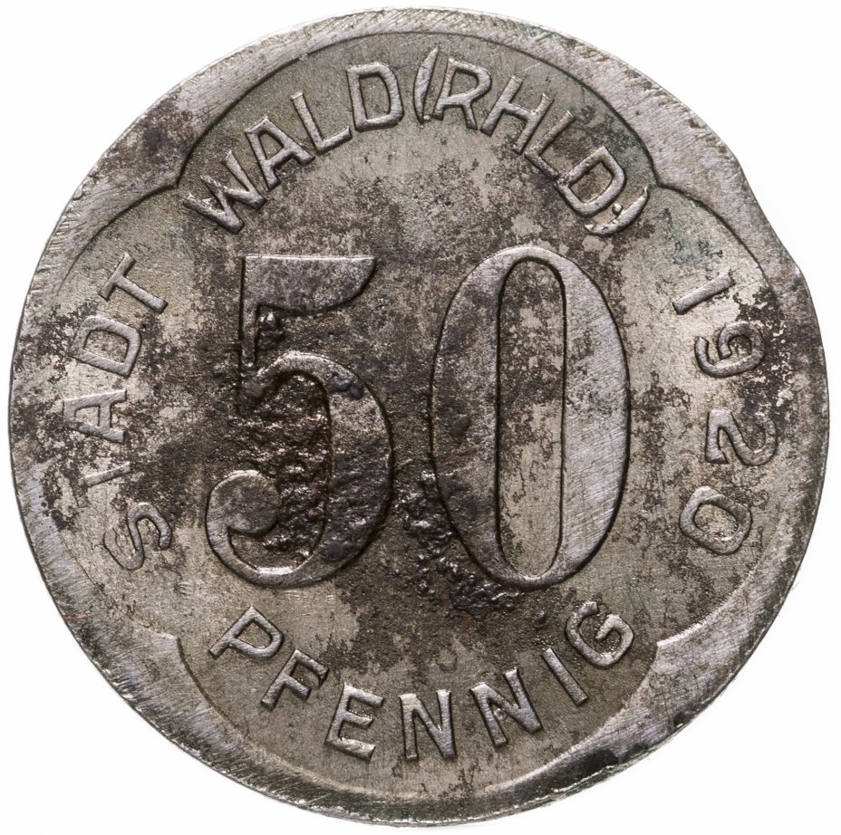 купить Германия (Вальд) нотгельд  50 пфеннигов 1920