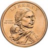 Купить США 1 доллар (dollar) 2019 D "Коренные Американцы - Космическая Программа"
