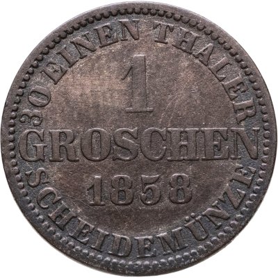 купить Брауншвейг 1 грош 1858