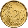 Купить Ватикан  20 центов (cents) 2004 "Портрет Папы Иоана Павла II"