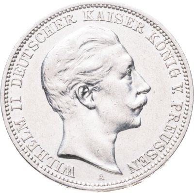 купить Германская Империя, Пруссия 3 марки (mark) 1909