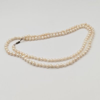 купить Бусы из натурального жемчуга, натуральный жемчуг, сплав металлов, СССР, 1980-1990 гг.