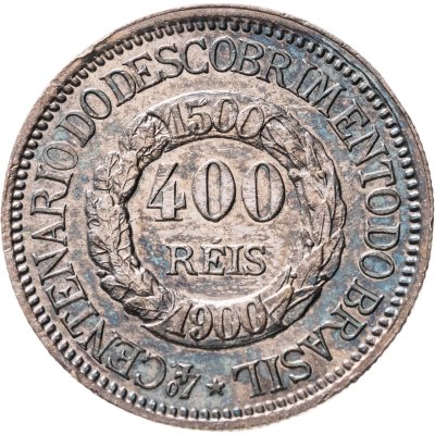 купить Бразилия 400 реалов 1900 "400 лет открытию Бразилии"