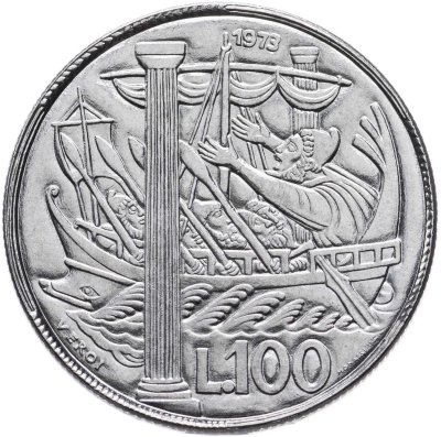 купить Сан-Марино 100 лир (lire) 1973