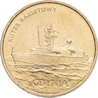 купить Польша 2 злотых (zlote) 2013 Польские суда - Ракетный катер "Гдыня"