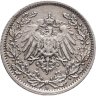 Купить Германия 1/2 марки (mark) 1919 A  знак монетного двора: "A" - Берлин