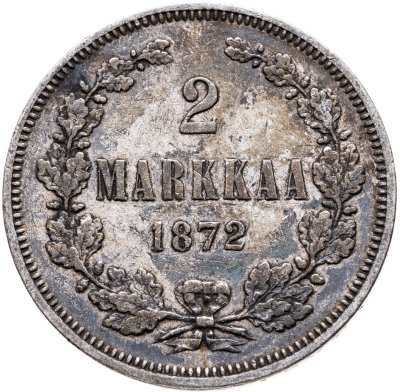 купить 2 марки 1872 S Российская Финляндия