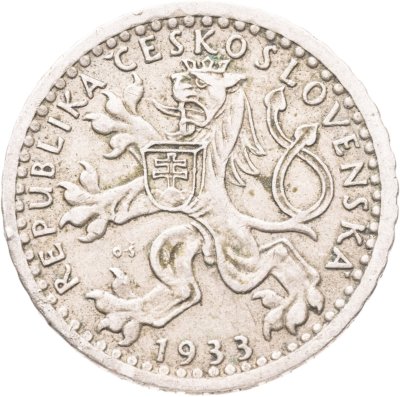 купить Чехословакия 25 геллеров (haleru) 1933