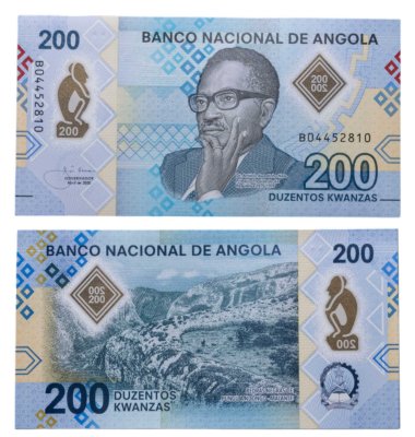 купить Ангола 200 кванза 2020 Чудеса природы Анголы - "Чёрные камни Маланже"