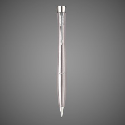 Купить Шариковая ручка Parker Urban Metro Metallic CT, стержень: M, цвет чернил: blue, в подарочной упаковке., Лаки и смолы: лак, латунь, нержавеющая сталь, хром, 2026 г.
