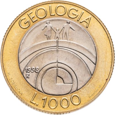 купить Сан-Марино 1000 лир 1998 Геология
