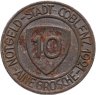 Купить Германия "Кобленц" 10 пфеннигов 1921 нотгельд