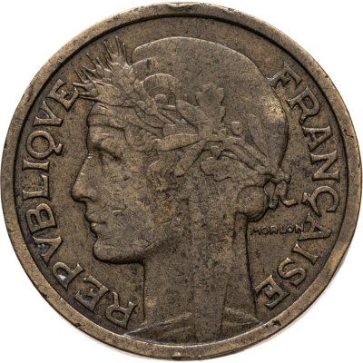 купить Франция 2 франка (francs) 1935