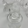 Купить Набор из 6-ти стопок, украшенных резными изображениями цветов, стекло, резьба, СССР, 1950-1960 гг.