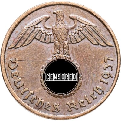 купить Германия (Третий рейх) 2 рейхспфеннига (reichspfennig) 1937 A