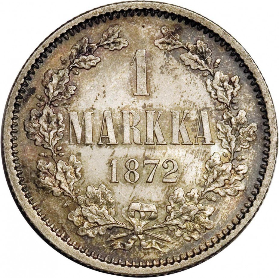 купить 1 марка 1872 года S