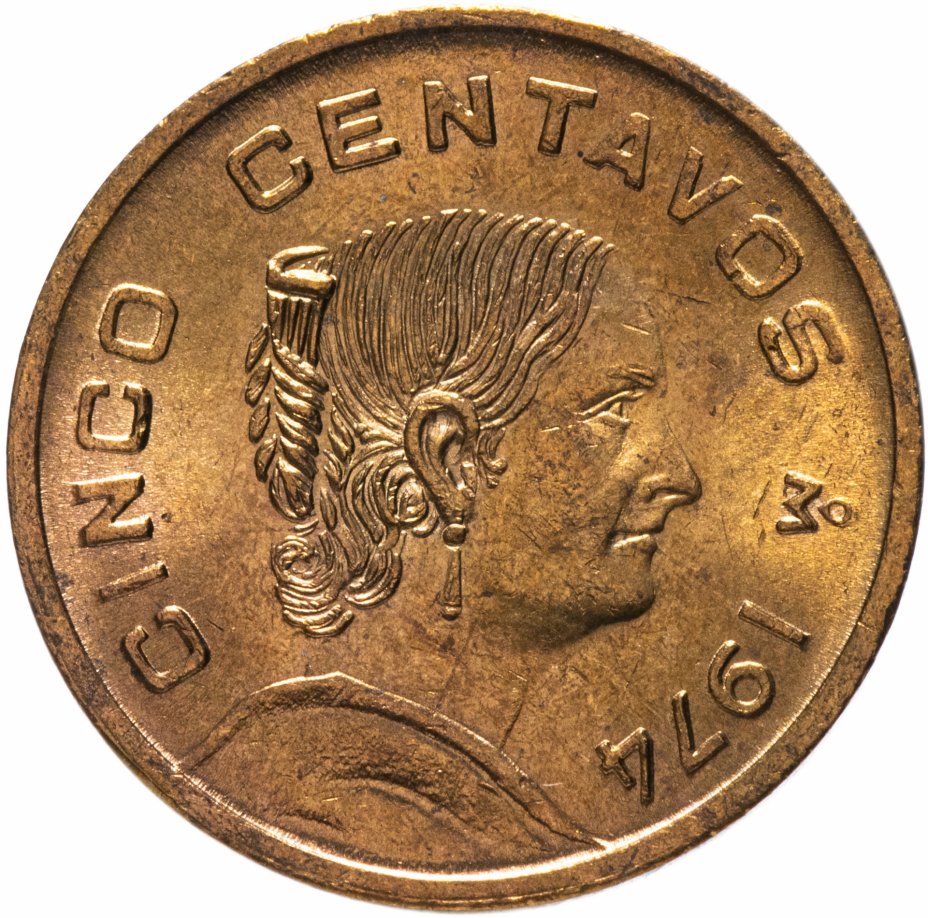 купить Мексика 5 сентаво (centavos) 1974