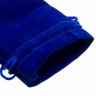 Купить Бархатный мешочек, синий, 7х9 см