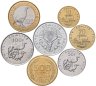 Купить Джибути. Набор №5 (7 монет. 1 биметалл) 1991-2013