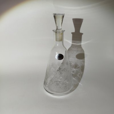 купить Графин/штоф с резным декором, хрусталь, алмазная грань, Гусевской хрустальный завод (Гусь-Хрустальный), Российская Федерация, 1990-2015 гг.