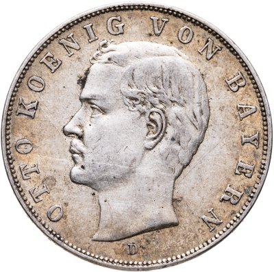 купить Германская империя (Бавария) 3 марки (mark) 1911 D