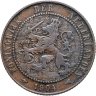 Купить Нидерланды 2 1/2 цента (cent) 1904