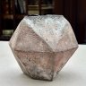 Купить Ваза интерьерная с имитацией фактуры камня, стекло, люстр, крытье, матирование, Российская Федерация, 2025 г.